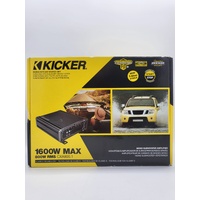 Kicker CXA800.1 46CXA8001 Mono Subwoofer Amplifier 1600W Max 800W RMS