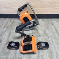 AEG Fusion Brushless Post Hole Digger with 6.0Ah Batteries and Charger