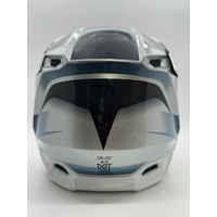 Fox Racing Youth V1 Motif MX Helmet Size YS 47-48 with Dust Bag and Manual