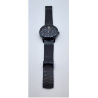 Tommy Hilfiger Mens Blue Mesh Strap Mens Damon Stainless Steel Watch 1791421