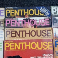 Vintage Australian Penthouse Magazine Collection 1979-1991 Adult Issues Lot