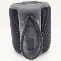 Wave Portable Speaker Amped Series Small 3S-2448 Bluetooth IPX7 LED Black