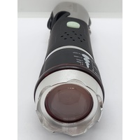 Adventuridge Emergency Multi Tool with Flashlight Torch Black Silver BM5001