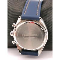 Seiko Macchina Sportiva Solar Chronograph V178-0BH0 Stainless Steel Mens Watch
