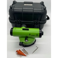 Imex LAR 28 Automatic Dumpy Level 28x Magnification Black Green in Carry Case