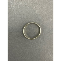 Unisex 9ct Yellow Gold Plain Band Ring