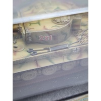 Dragon Armor I 1/72 Scale Tiger Late Production with Zimmerit Diecast Model Tank