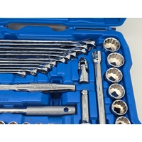 Kincrome Portable Tool Kit 75 Piece Tool Set in Case 3/8 Inch Drive K1850