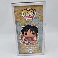 Funko POP! One Piece Red Hawk Luffy Number 1273 Limited Glow Chase Edition
