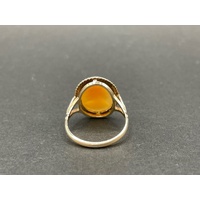 Ladies 9ct Yellow Gold Cameo Ring