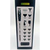 Wahl Pro Series Body Groomer 3-in-1 Trimmer Shaver and Nose Hair Kit 4hr Run