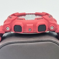 Casio G-Shock GA-100B Analog Digital Resin Strap Mens Red Watch 200m WR