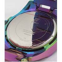 Guess Iridescent Crystal Queen Multifunction Stainless Steel Watch GW0464L4