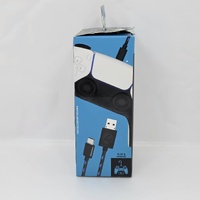 4Gamers PS5 Twin Controller Charging Dock with Play and Charge Cable