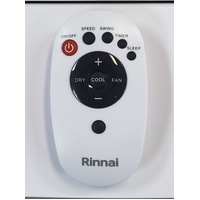 Rinnai RPC35MC 3.4kW Cooling Only Portable Air Conditioner Remote Sash and Tube