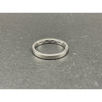 Ladies 18ct White Gold Diamond Band Ring