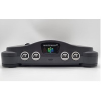Nintendo 64 Charcoal Grey Console NUS-001 (EUR) with HDMI-MOD and 2 Controllers