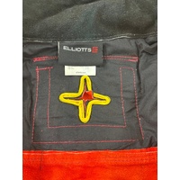 Elliotts BRWJXLG Big Red Leather Welders Jacket Size XL