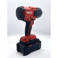 Hilti SIW 8-22 1/2 Drive Cordless Impact Wrench Skin with 2 x 7.9Ah Batteries