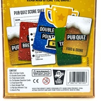 Pub Quiz Premium Trivia Board Game Party Game 2 to 6 Players Ages 18+