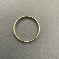 Mens 9ct Yellow Gold Plain Wedding Band Ring