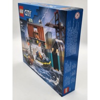 LEGO City Police Speedboat and Crooks Hideout 60417