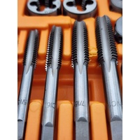 Frost 40 Piece Imperial Tap and Die Set Coarse and Fine Pitch