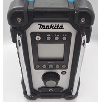 Makita DMR102 AM/FM Corded Cordless Jobsite Radio Blue Skin Only
