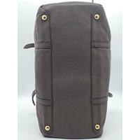 Burberry Mason House Check Canvas and Leather Diaper Tote Bag with Dust Bag Box