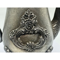 Vintage Ornate Silver Plated Teapot