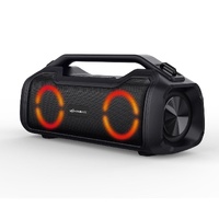 SoundTec 2.0CH Boombox Portable Bluetooth Speaker with Built-In Powerbank