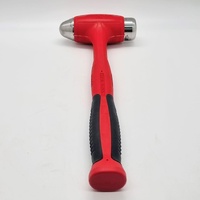 Snap-On 40 oz Ball Peen Soft Grip Dead Blow Hammer Red HBBD40