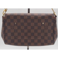 Louis Vuitton Favorite MM Damier Ebene Canvas Crossbody Bag
