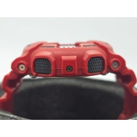 Casio G-Shock GA-100B Analog Digital Resin Strap Mens Red Watch 200m WR