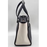 Kate Spade New York Patterson Drive Geraldine Satchel Black and Cream Colorblock