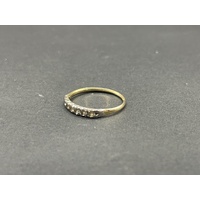 Ladies 18ct Yellow Gold Cubic Zirconia Ring