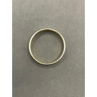 Unisex 9ct Yellow Gold Plain Band Ring
