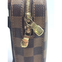 Louis Vuitton Geronimos Damier Ebene Brown Body Bag Crossbody Shoulder Bag