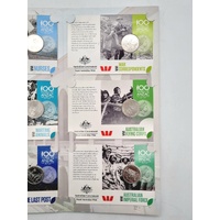 Royal Australian Mint ANZACS Remembered WWI 1914-1918 Official Coin Collection