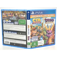 Crash Team Racing Nitro-Fueled and Spyro Reignited Trilogy PS4 Game Bundle