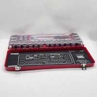 Sidchrome SCMT14105 40 Piece 1/2 Inch Drive Metric and AF Socket Set
