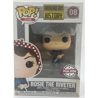 Funko Pop Rosie The Riveter 08 Special Edition Icons Vinyl Figure Rare