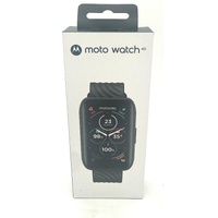 Motorola M40 Black Smart Watch MOSWZ40-PB 10-Day Battery Heart Rate
