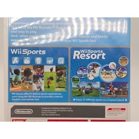 Wii Sports + Wii Sports Resort Game Bundle PAL Nintendo Wii Fun Family Play