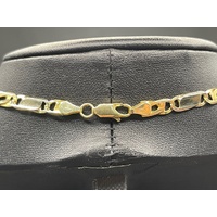 Unisex 18ct Yellow Gold Birdseye Link Necklace