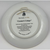 Macquarie Heritage Colonial Cottages Plate Set x4 Penny Lyras 1993