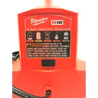 Milwaukee M18PC6 M18 18V Li-ion PACKOUT Six Bay RAPID Battery Charger
