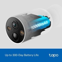 TP-Link Tapo C425 Smart Wire-Free Security Camera 2K QHD 300-Day Battery Life