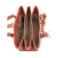 Bottega Veneta Intrecciato Medium Cognac Leather Tote Bag Handbag