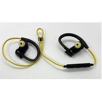 Jabra Sport Pace Wireless Earbuds Yellow Premium Sound Secure Fit